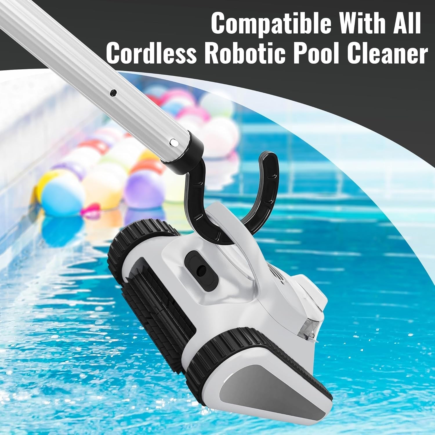 Universal Pool Hook for Robotic Cleaners – Effortless Retrieval Tool