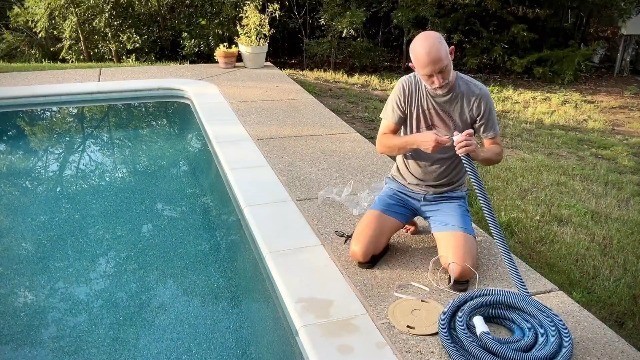 Pool Vacuum Hose 1-1/4 x 30 FT Heavy Duty for Inground Above Ground Pool Cleaner
