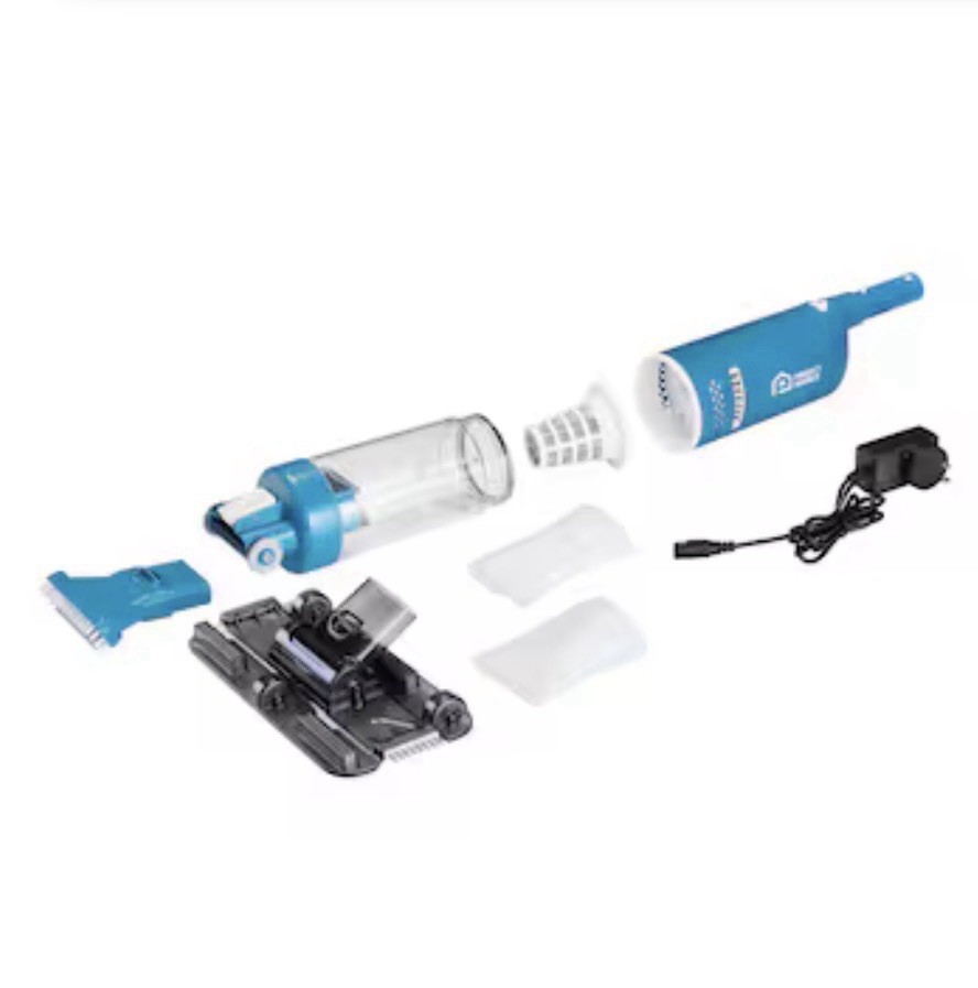 Project Source Handheld Large Pool &Spa Rechargeable Underwater Vacuum