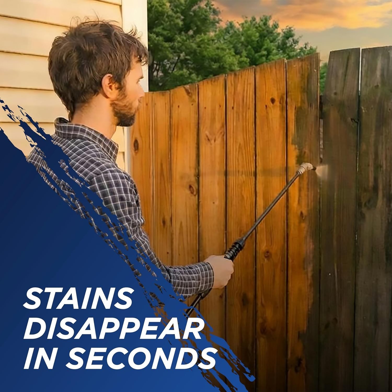 Powerful 1 Gallon Stain Remover for Outdoor Surfaces – Safe & Effective Clean