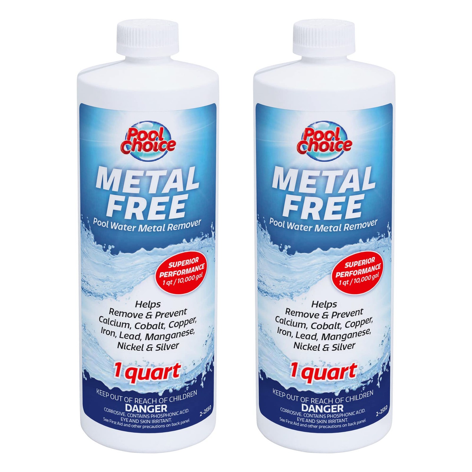 SpaChoice 1-Quart 2-Pack Premium Metal Free Pool Water 2-Pack,