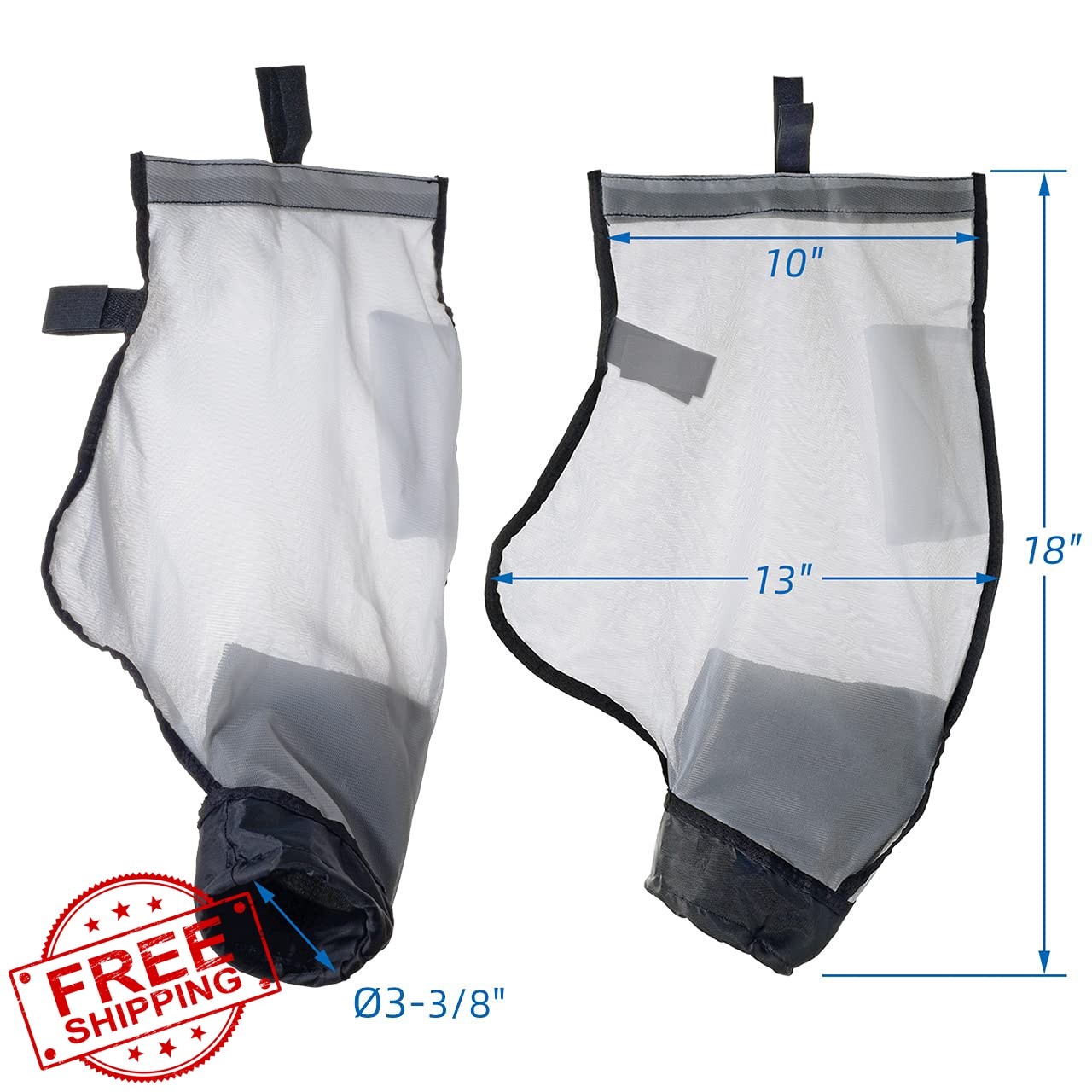 Pokin 2pk Pool Cleaner Debris Bag Kit