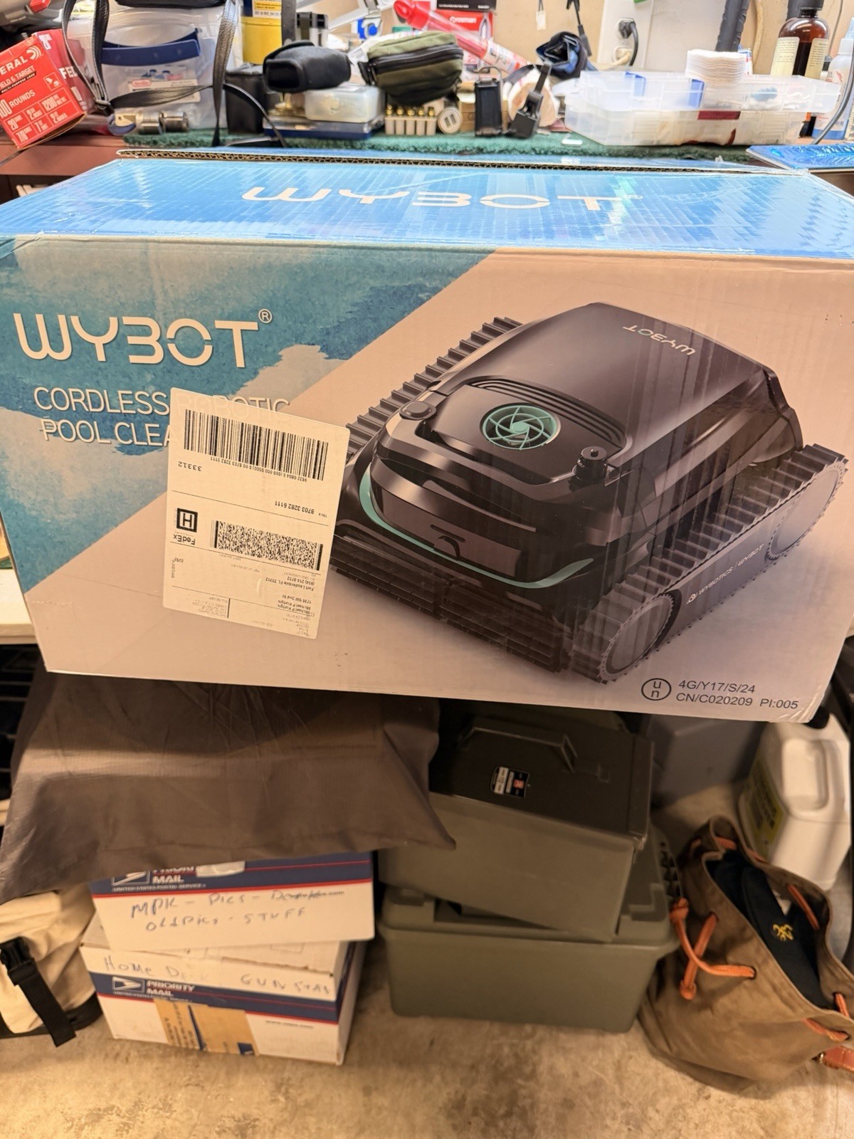 NEW WYBOT M2 Cordless Robotic Pool Cleaner for In Ground Pools with AI vision