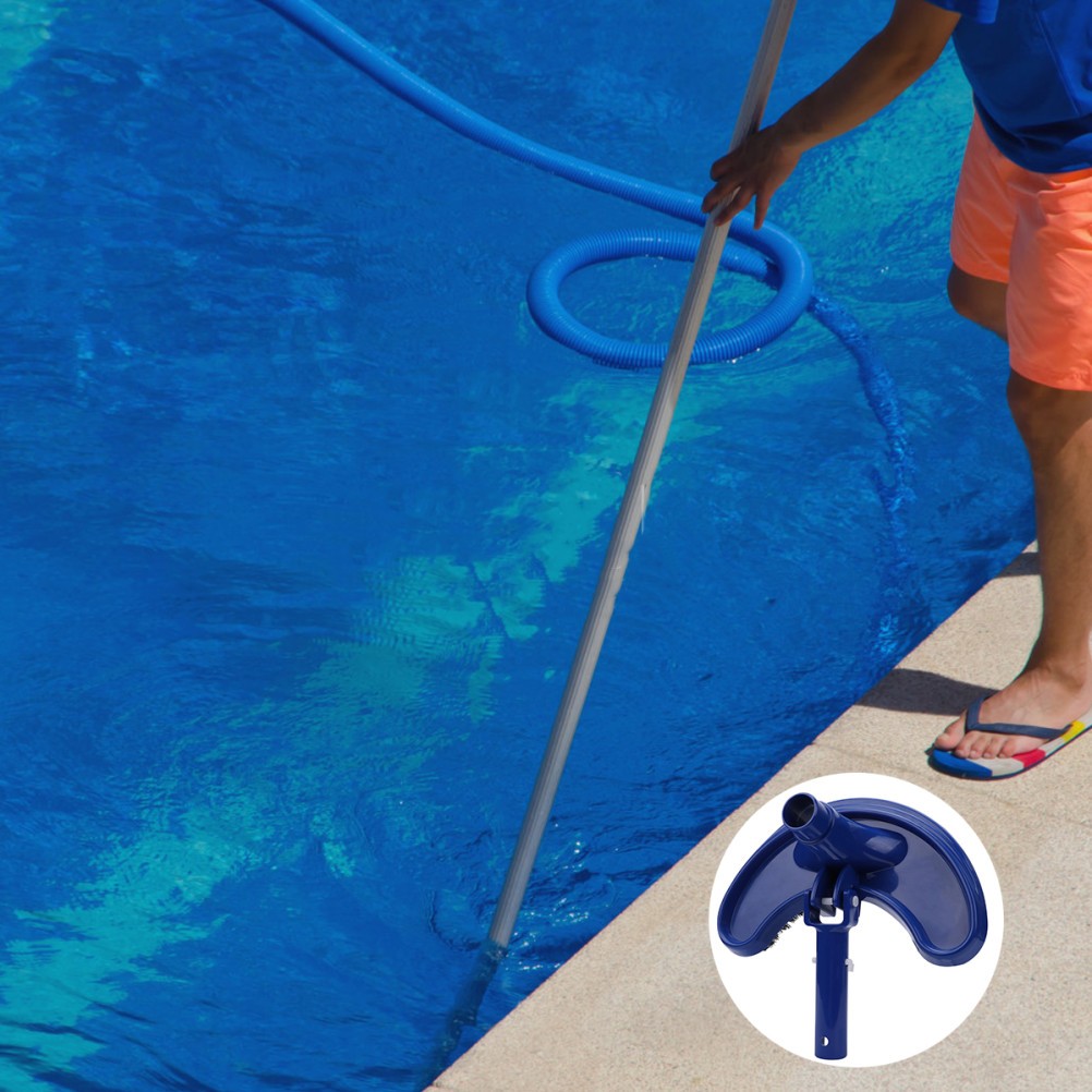 1Pcs Reusable ABS Plastic Swimming Pool Suction Head Cleaning Tool Blue