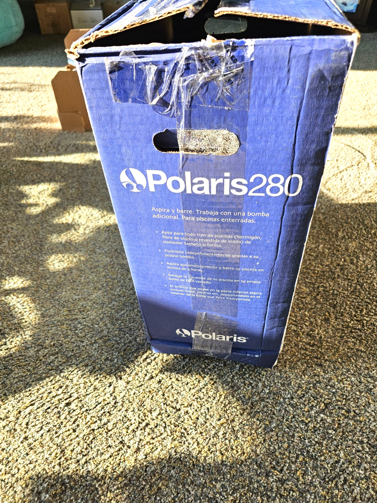 POLARIS 280 POOL CLEANER with New lead hose *** PERFECT condition !!