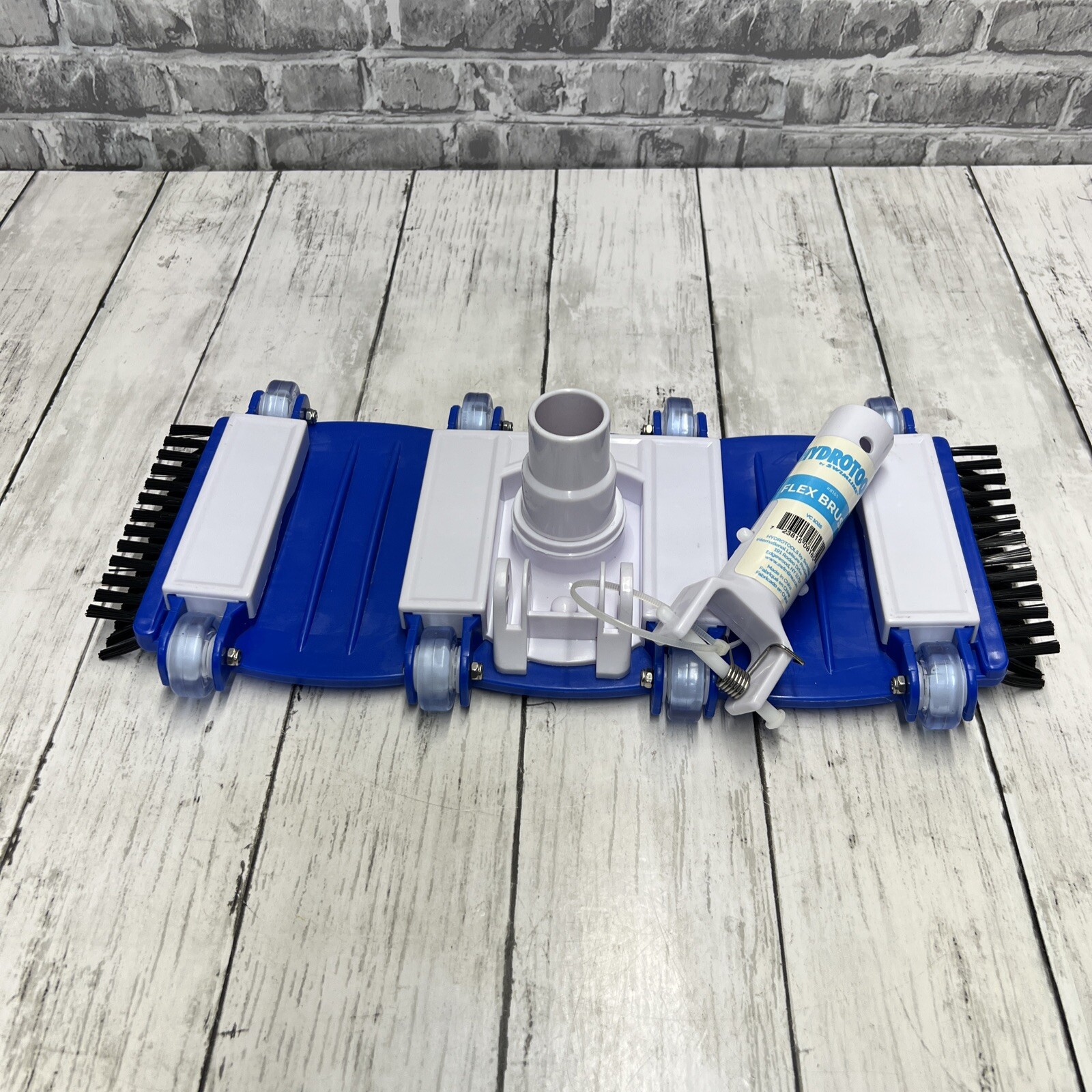 Swimline HydroTools 8165 Swimming Pool Flexible Weighted Vacuum Head w/ Brushes