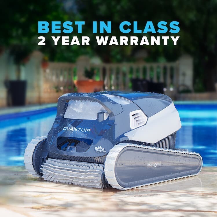 Dolphin Quantum Pool Robot (Newest Model) Full 2 Year Warranty – Certified Fair