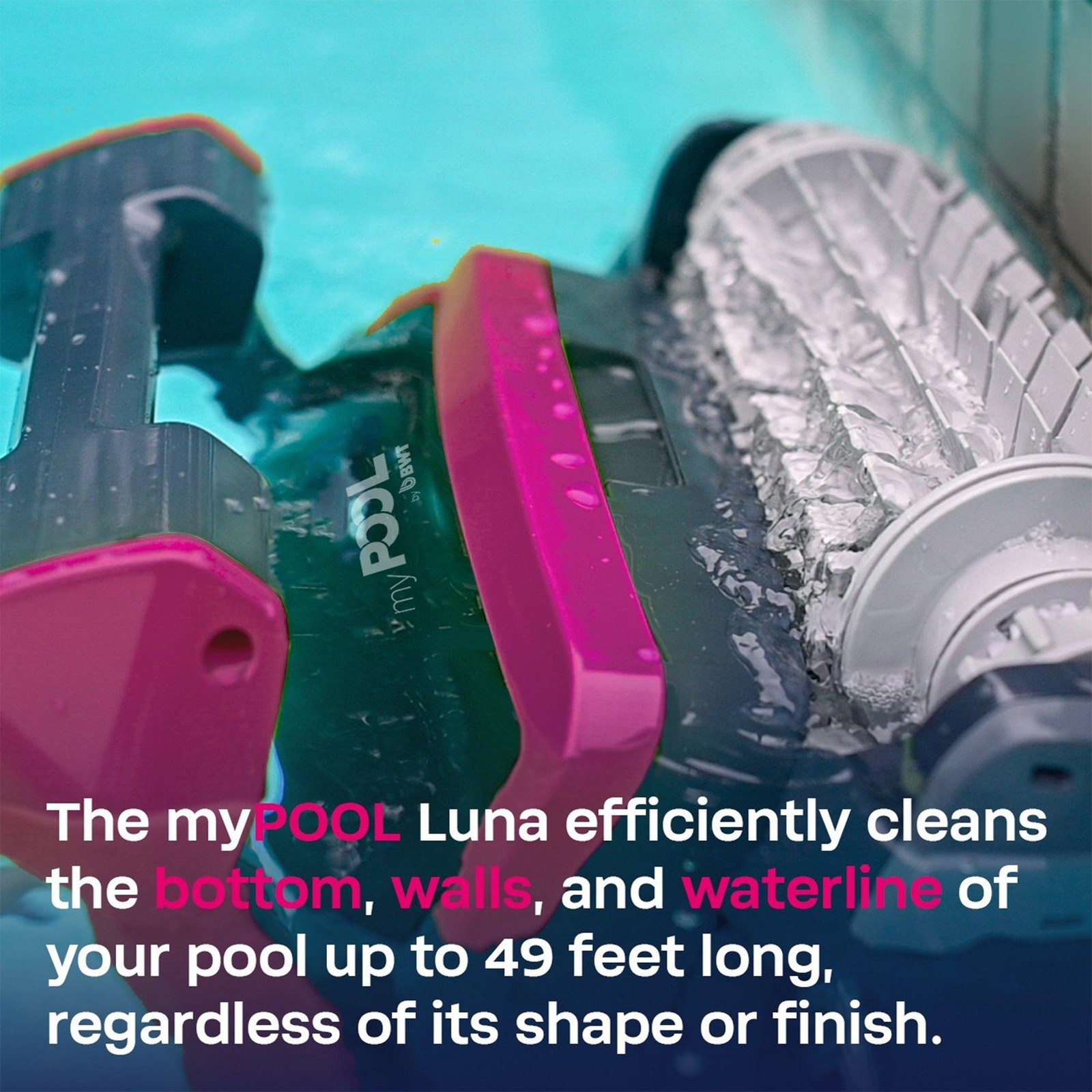 BWT MyPool Luna Robotic Pool Robot RURD-TRN0-LUN70