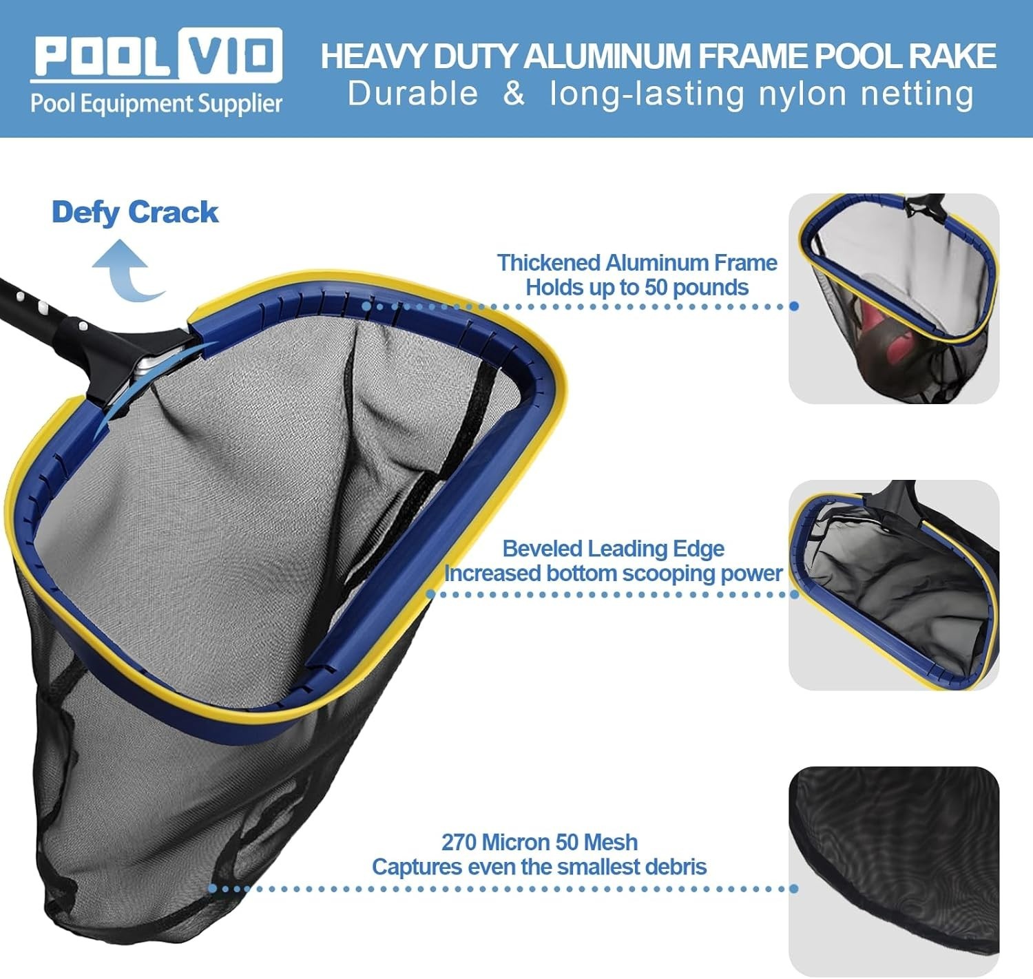 Deluxe Pool Cleaning Kit – 5-in-1 Set