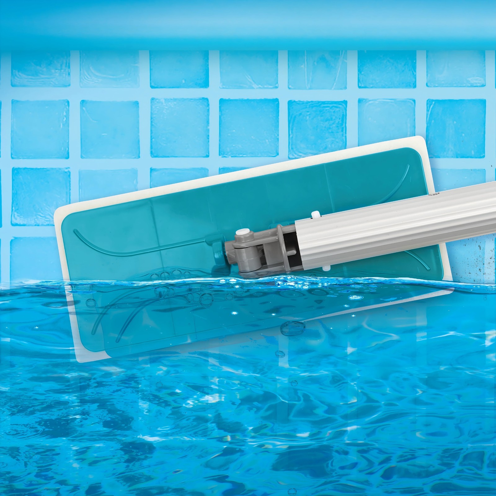 10 Inch Ergonomic Swivel Handle Foam Pool & Spa Cleaning Brush