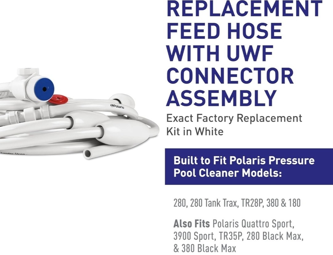 Feed Hose G5 Pool Cleaner Zodiac Polaris 280 380 180 3900 No Compatible 360