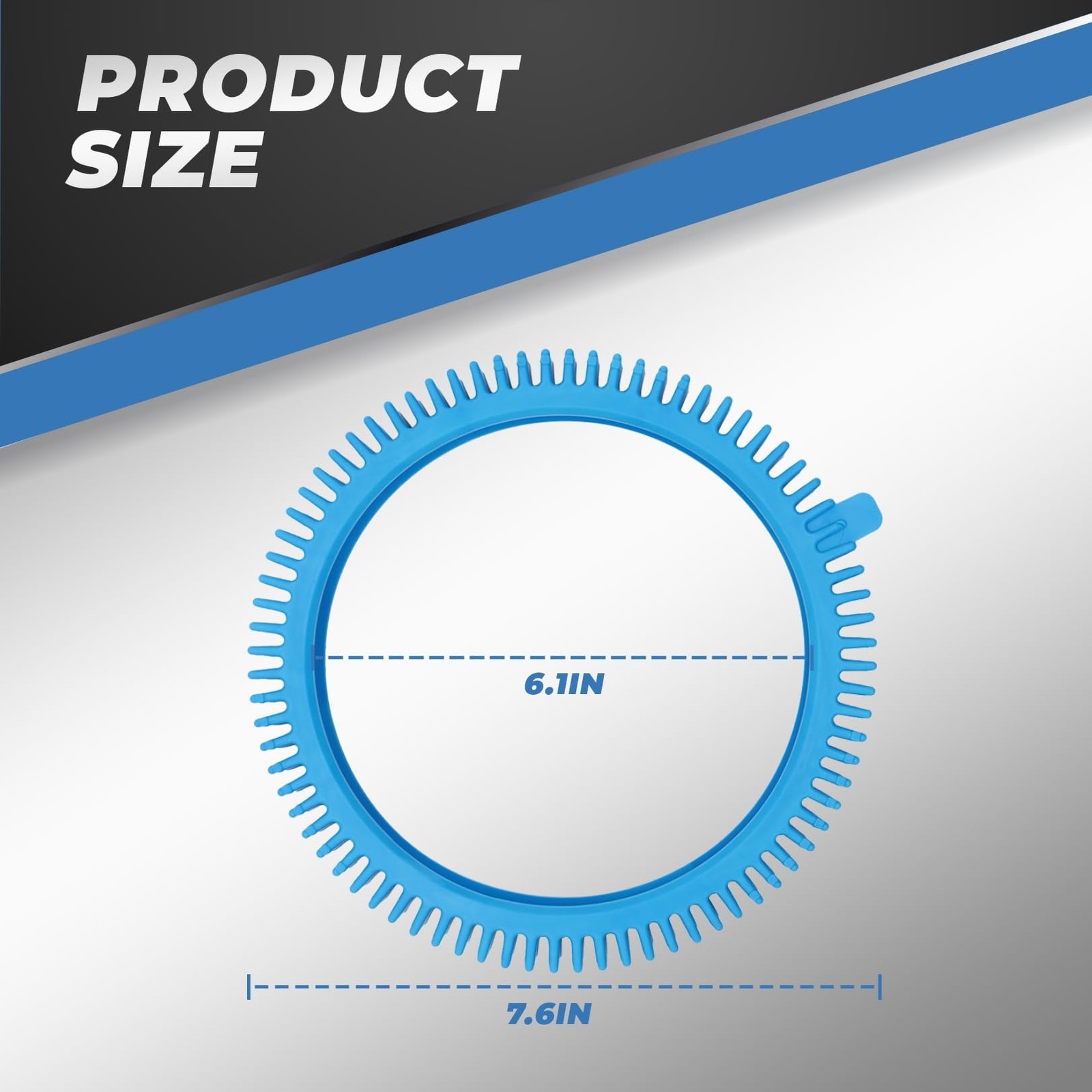 4Packs Replacement Tires 896584000-143 Super Hump Compatible 2X 4X Pool Cleaners