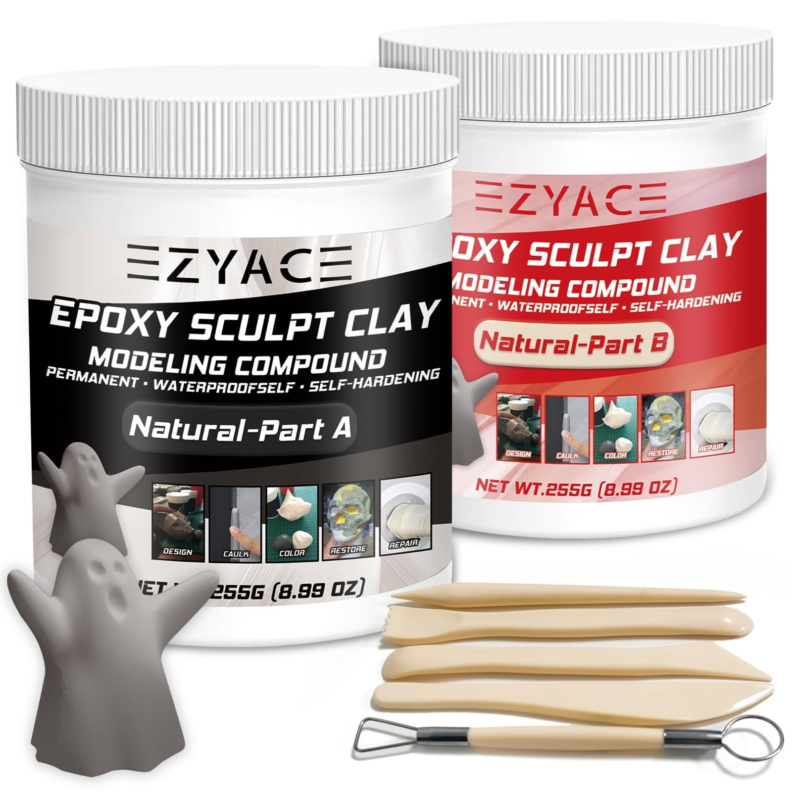 Magic Epoxy Sculpt Clay 2 Part Modeling Compound A B 1 Pound for Building Repair