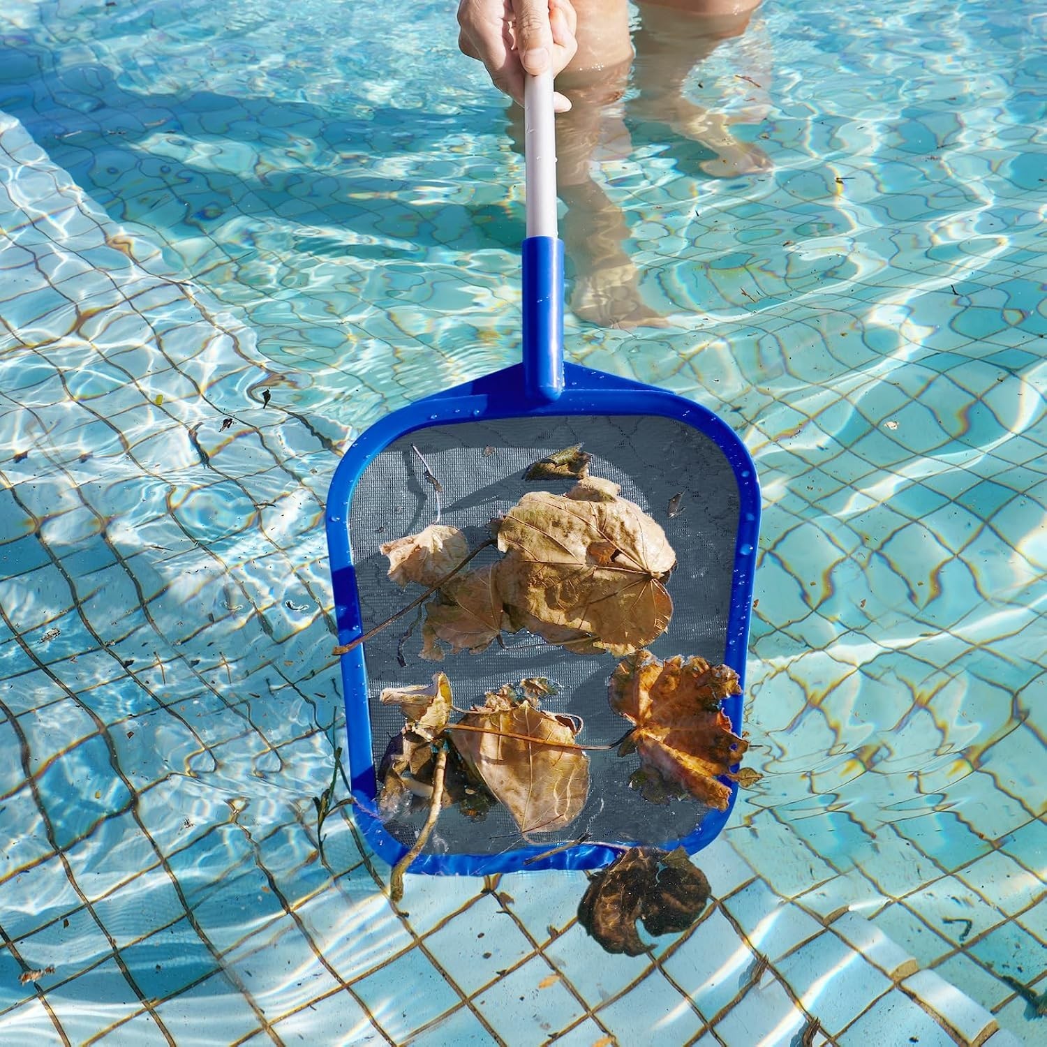 Pool Skimmer – Hot Tub Skimmer Spa Net with Pole, 26 », Ultra Fine Mesh Net S…