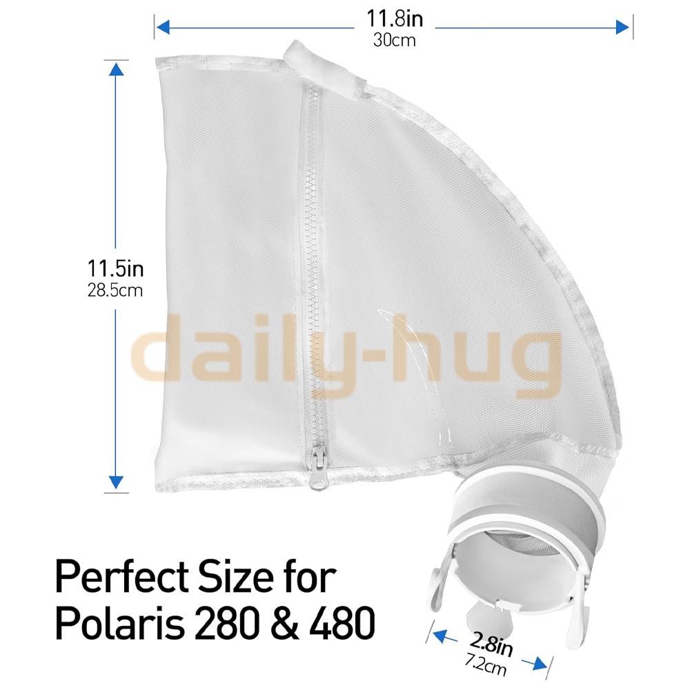 2/4 Pack 280 480 All Purpose Zipper Bag Fit Polaris 280 480 Pool Cleaner K13