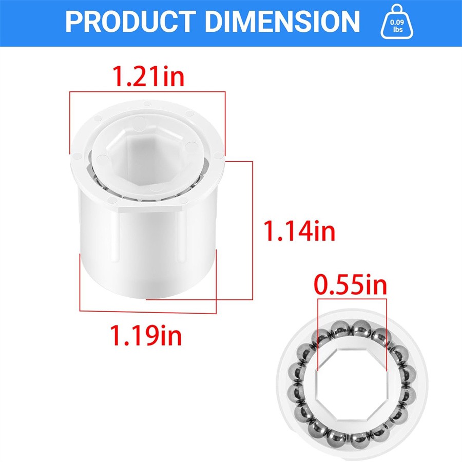 PVX976PK2 Wheel Bearings Kit for Hayward AquaNaut /Poolvergnuegen Pool Cleaner