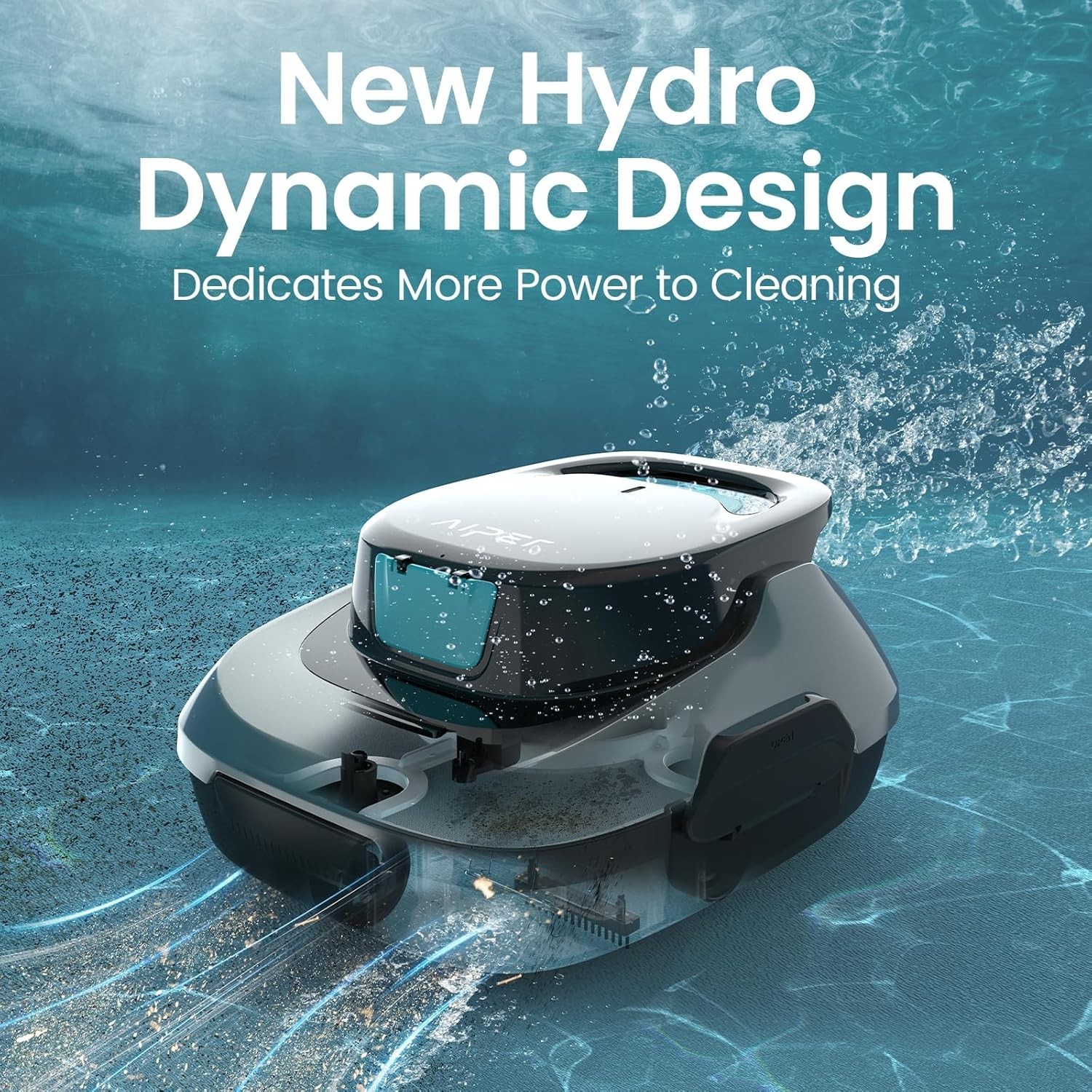 NEW 2024 Cordless Pool Cleaner Robotic Vacuum 1200GPH Suction Lightweight