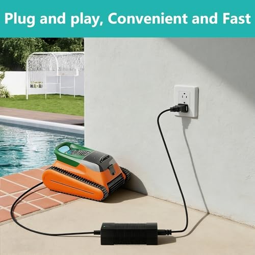 26V Charger Adapter for 21.6V Battery Pool Cleaner, Power Supply Compatible