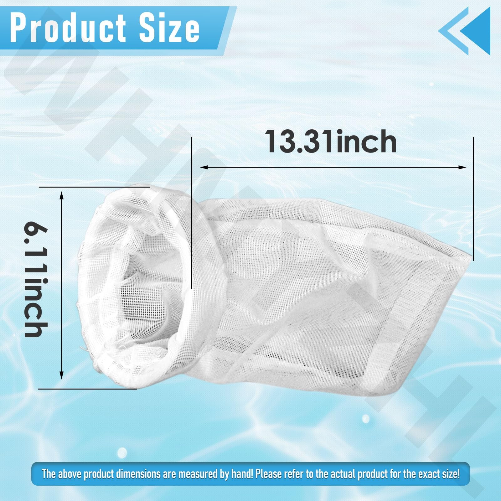 AXW538 Pool Cleaner Pool Leaf Canister Permanent Bag for Hayward Pool Leaf Ca…