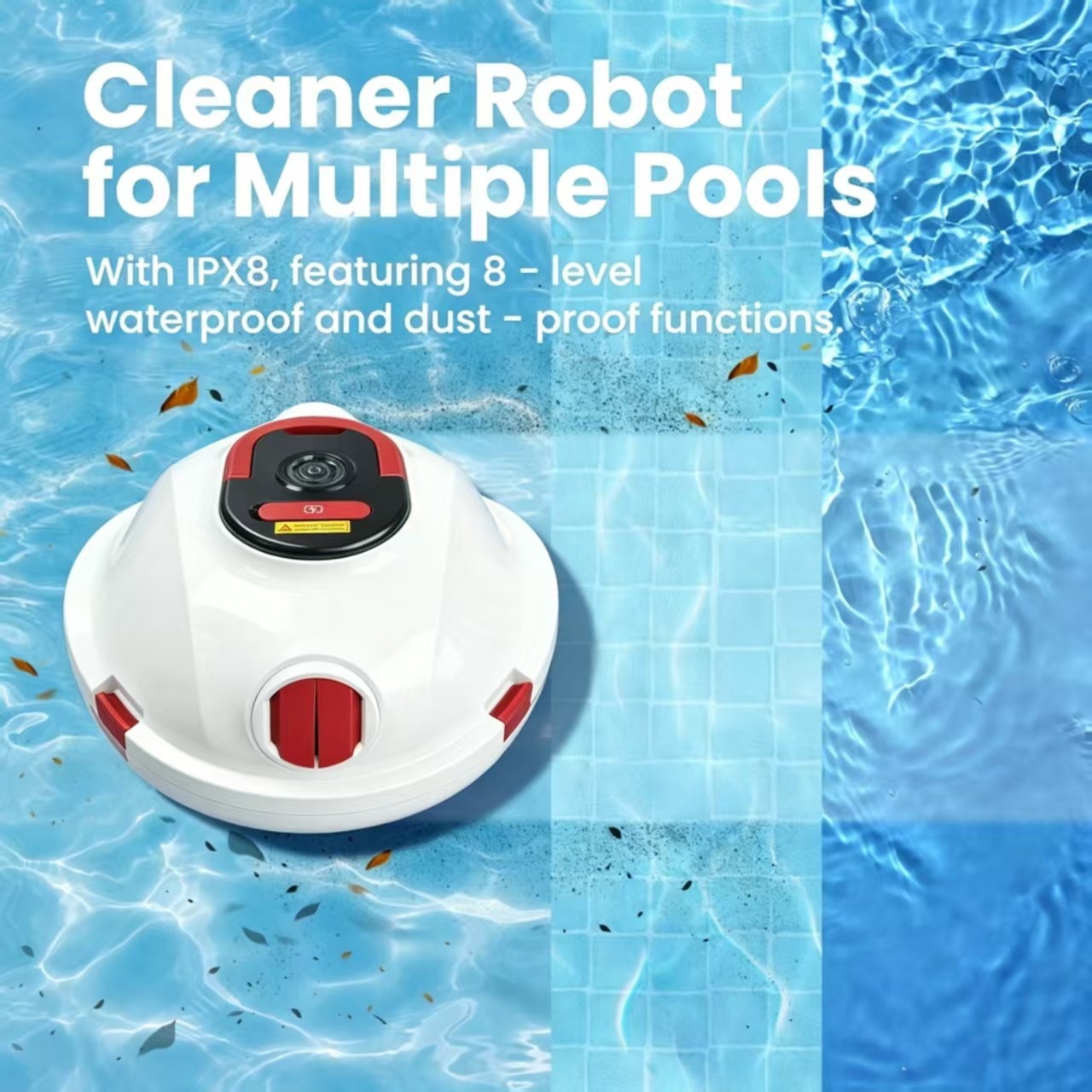Robotic Pool Cleaner INSE Y10，39000pa Strong Suction