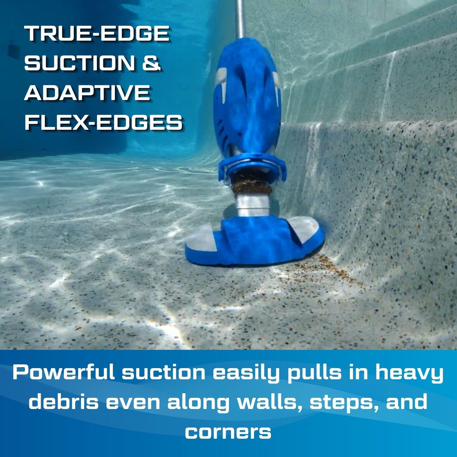 NEW 2026 POOL BLASTER Max Cordless Pool Vacuum for Inground & Above Blue