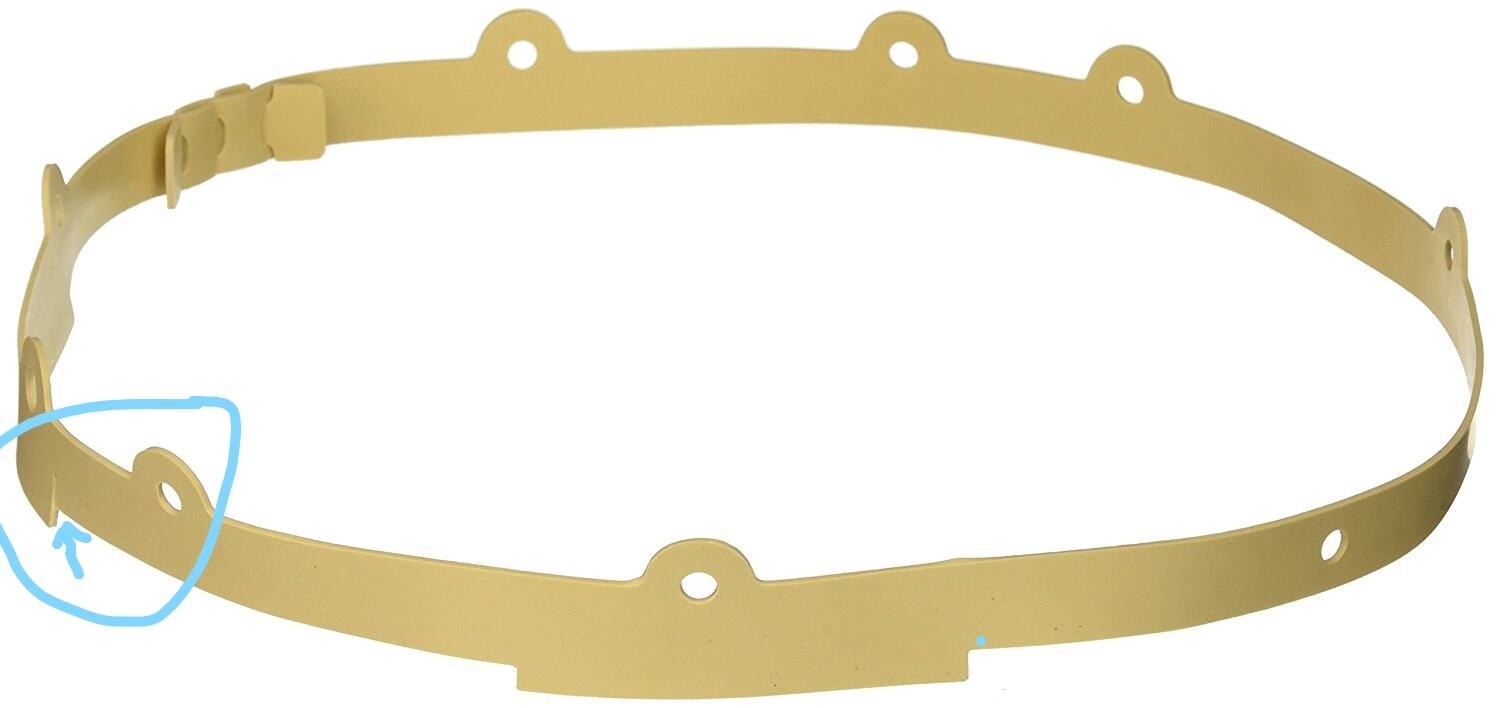 Sta-rite Great White Cleaner Skirt Parts GW9508 GW9500