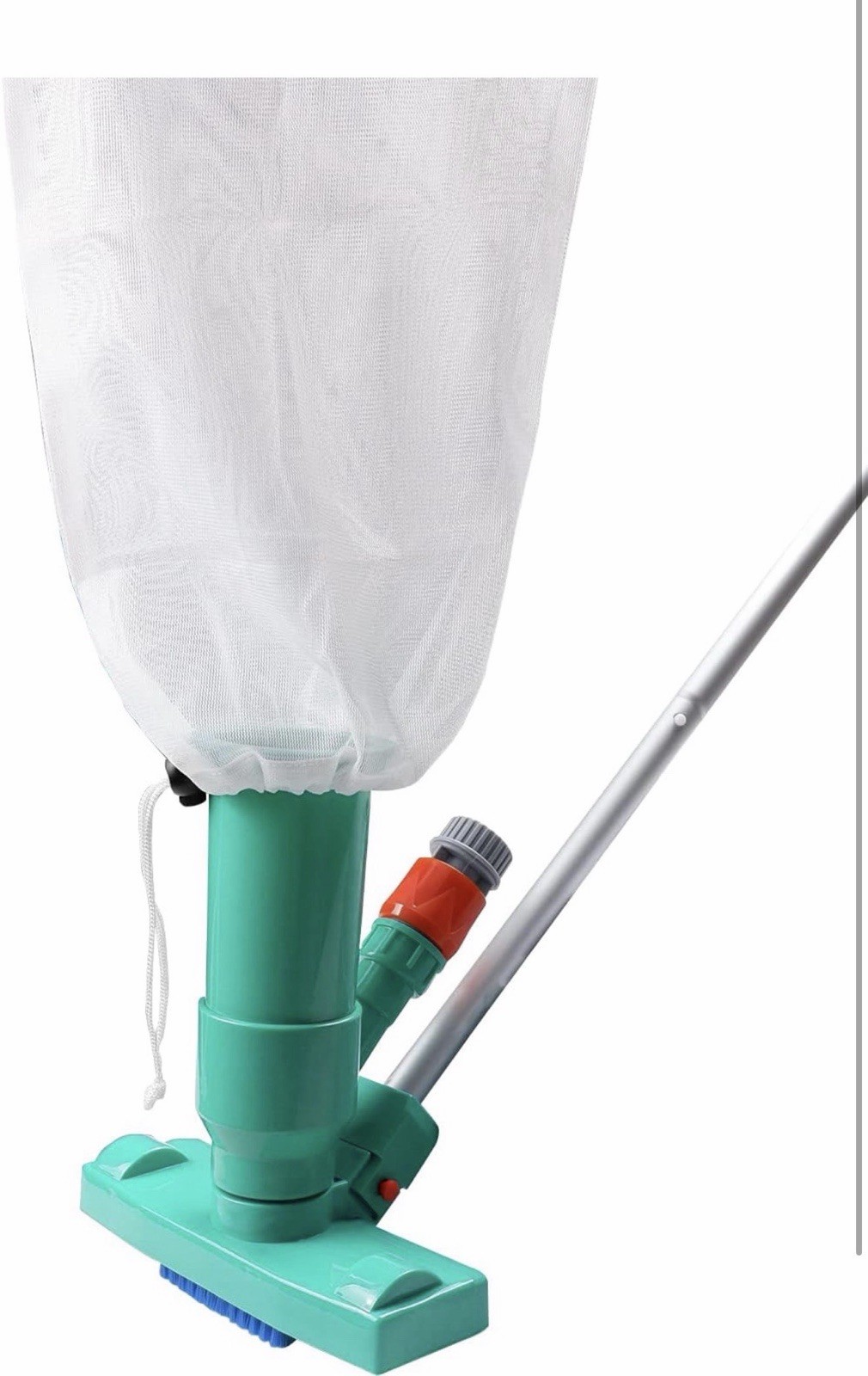 2-in-1 Pool & Pond Vacuum Cleaner with High Suction and Easy Assembly – 56.5&Prime;
