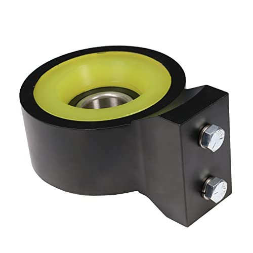 Heavy Duty Aluminum Poly Drive Shaft Carrier Bearing Replacement for Black
