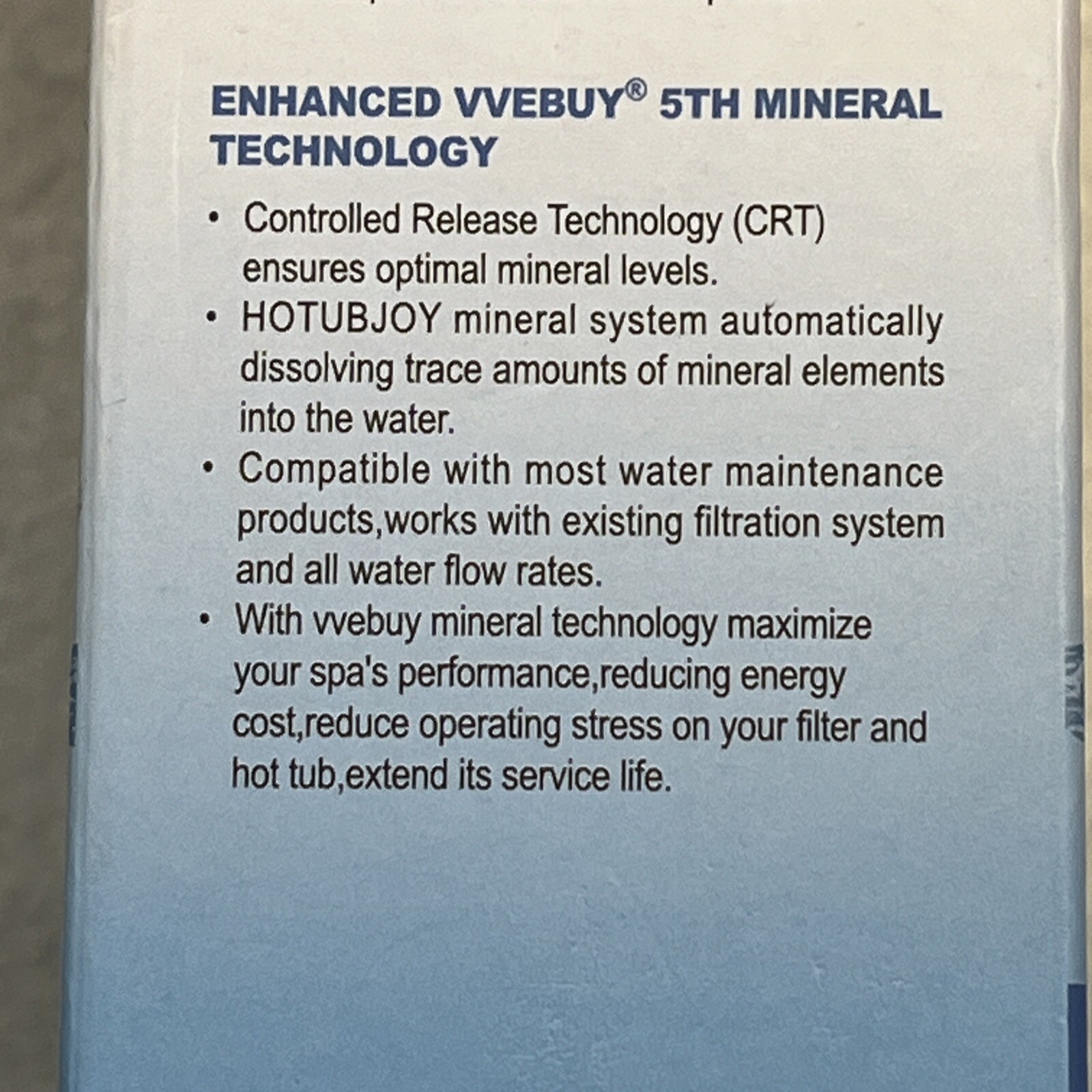 VVEBUY HOTUBJOY Mineral Cartridge For Spa Floating System & Inline System 2 Pack