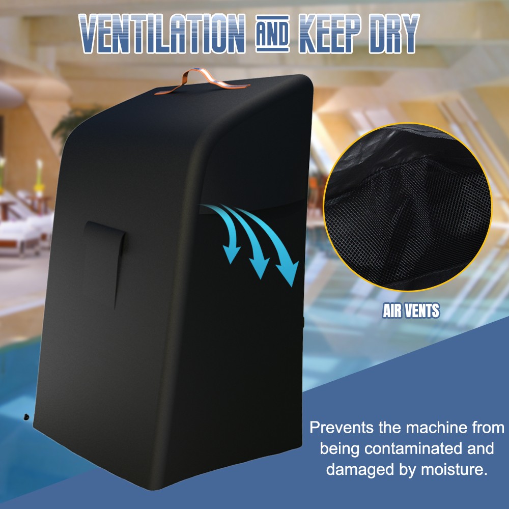 Swimming Pool Cleaner Caddy Cover Waterproof Windproof Vacuum Dust Protector