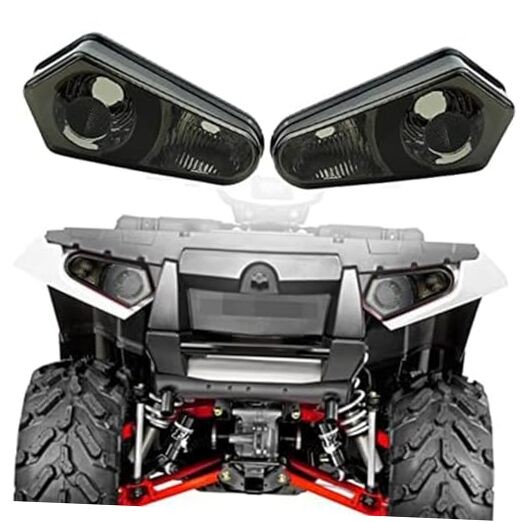 Taillight Housing Assembly for 2005-2021 Polaris Sportsman XP X2 ACE Black