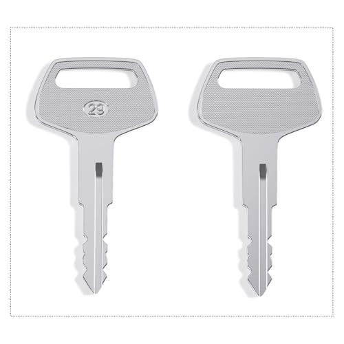 Heavy Equipment Ignition Key, 10 Pack 787 Komatsu Key, Replaces OEM Part WL-787