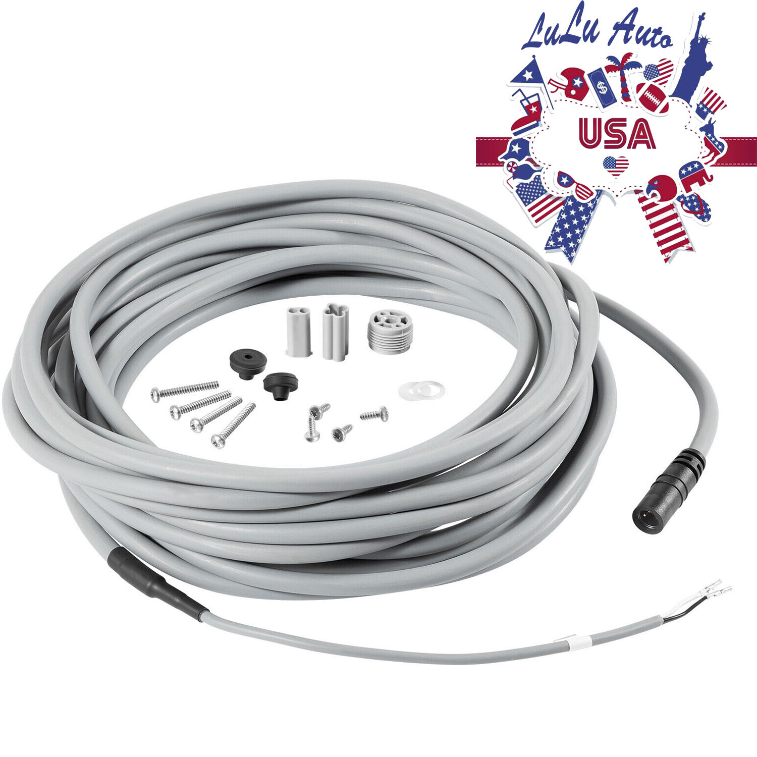 55ft Floating Power Cord RCX50061 for Tigershark Tiger shark QC Robotic Cleaner