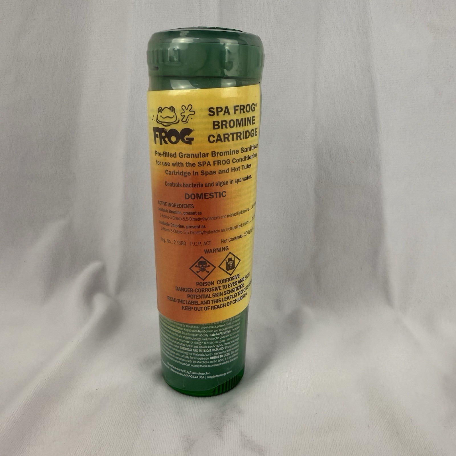 Spa Frog Cartridge Set Blue & Green King Floating System Bromine & Clarifier