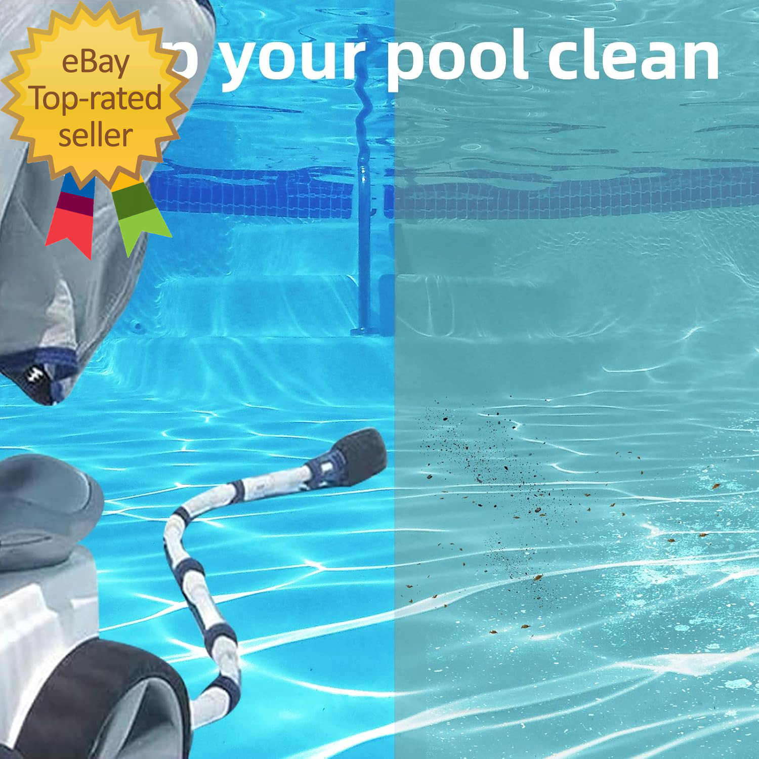 12 Pack Tail Scrubber Replacement for Polaris Pool Cleaner Parts, High Density S