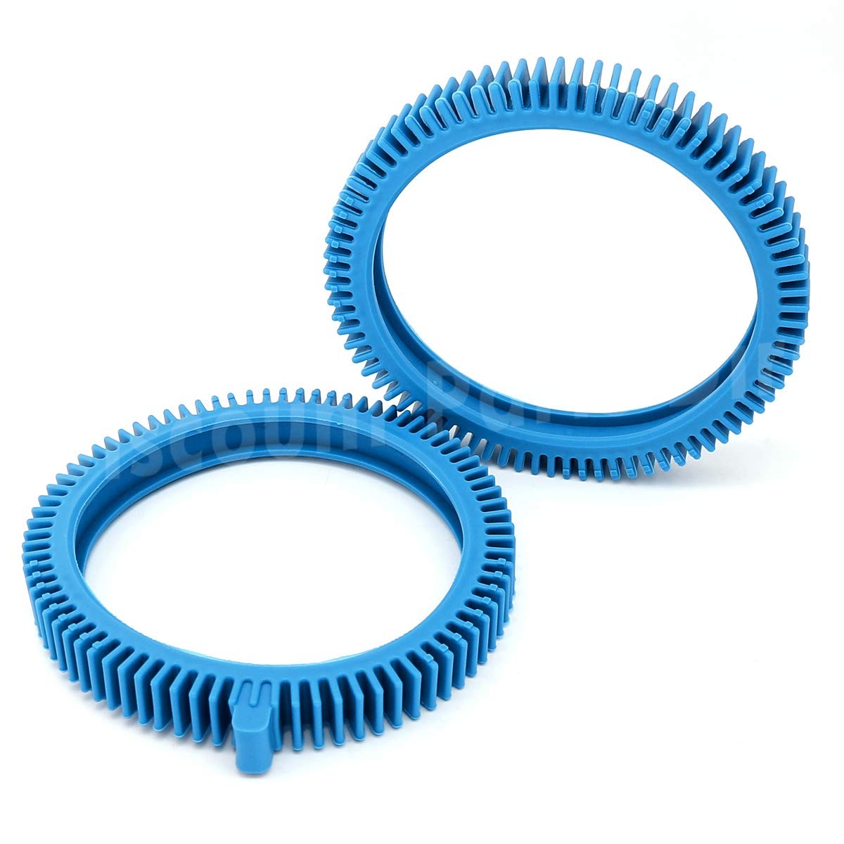 Blue Front Tire Kit for 2X & 4X Pool Cleaners – Durable Replacement Wheels