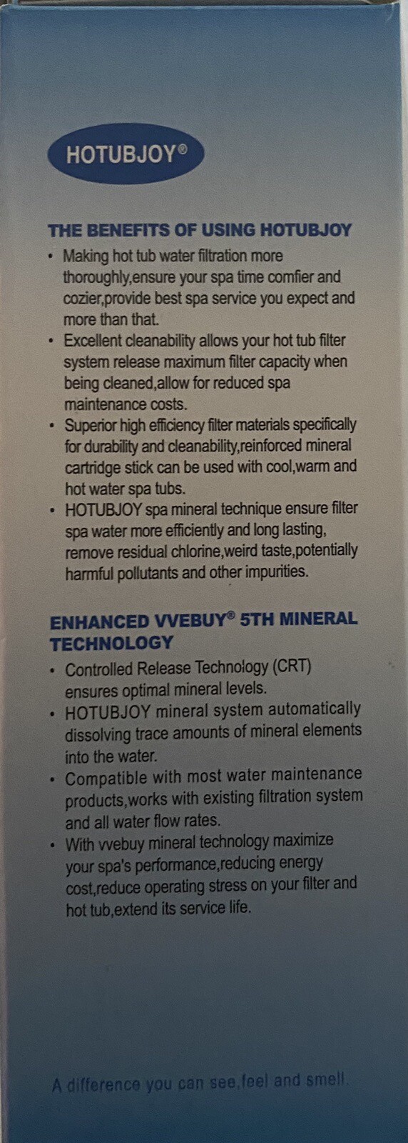 Hotubjoy Mineral Cartridge for Spa Floating System & Inline System GRAY New