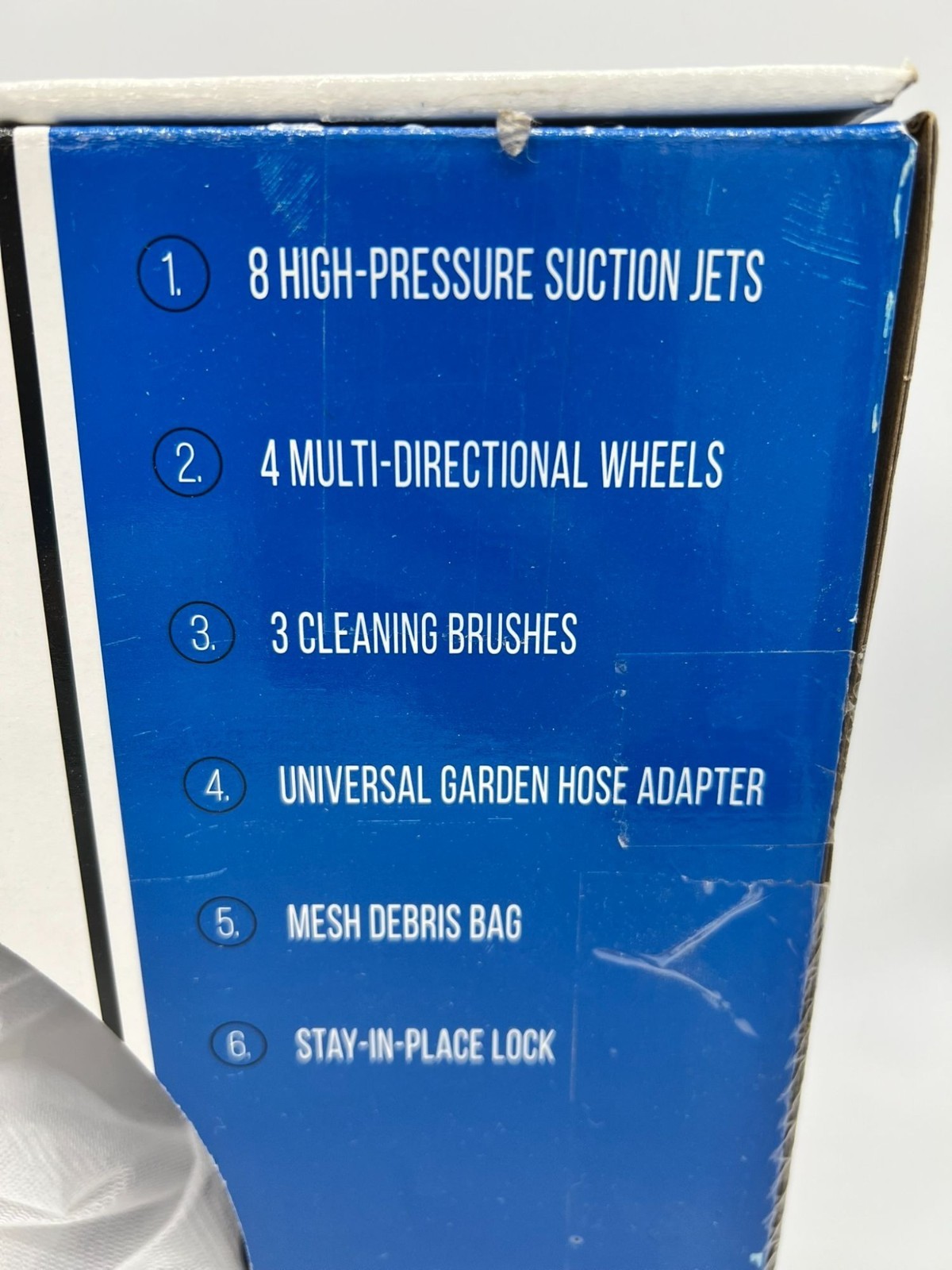NIB Bestway 58657E-BW Flowclear High Power AquaSuction Pool and Leaf Vacuum