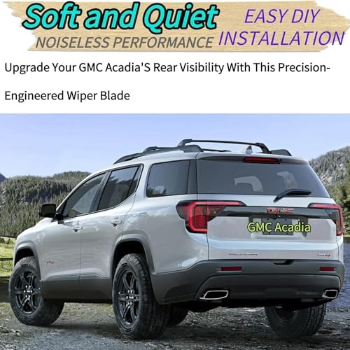 Rear Wiper Blade for GMC Acadia 2017-2023 2022 2021 2020 2019 2018 | Exact Fit