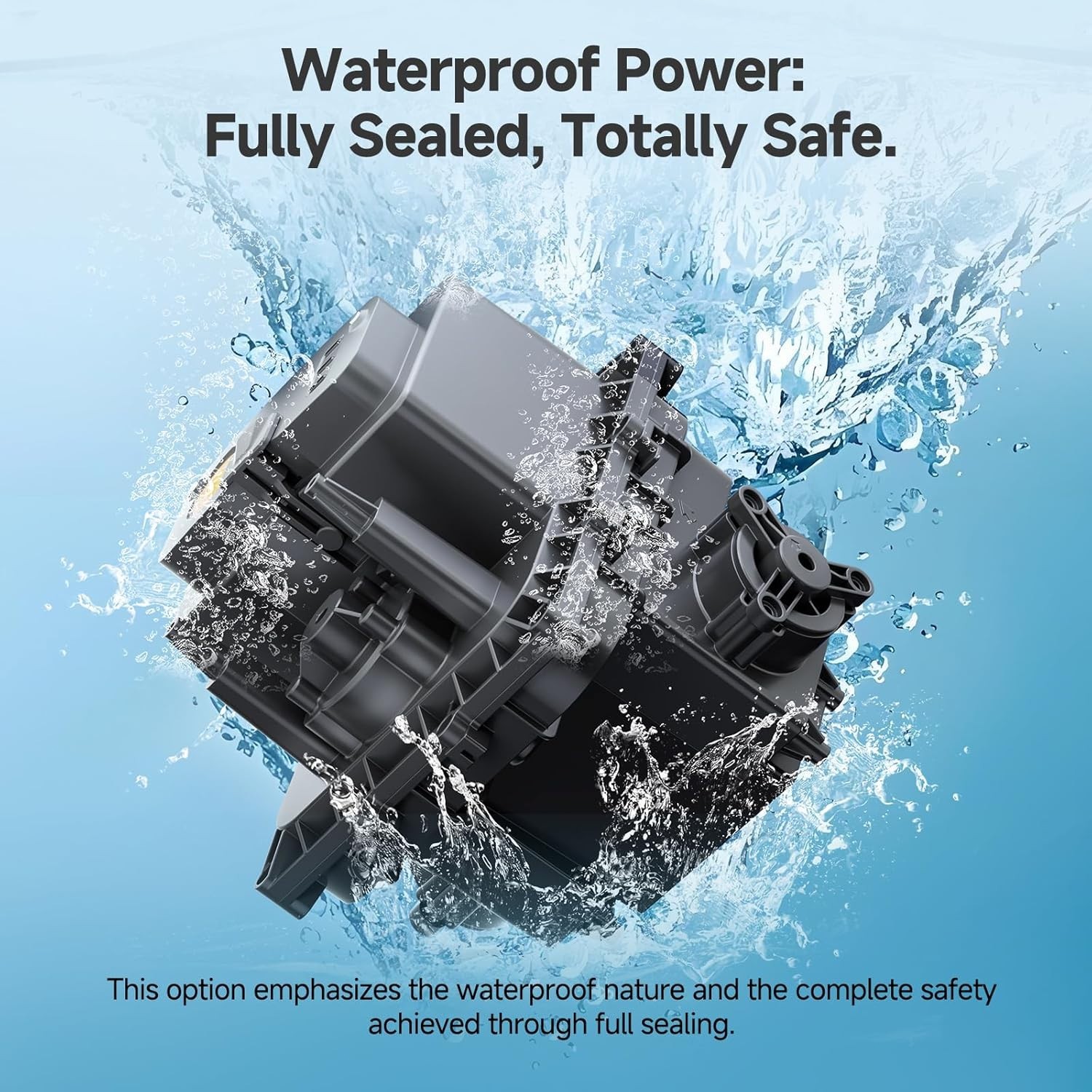 Automatic Pool Vacuum Robot with Wall & Waterline Cleaning for Inground Pools