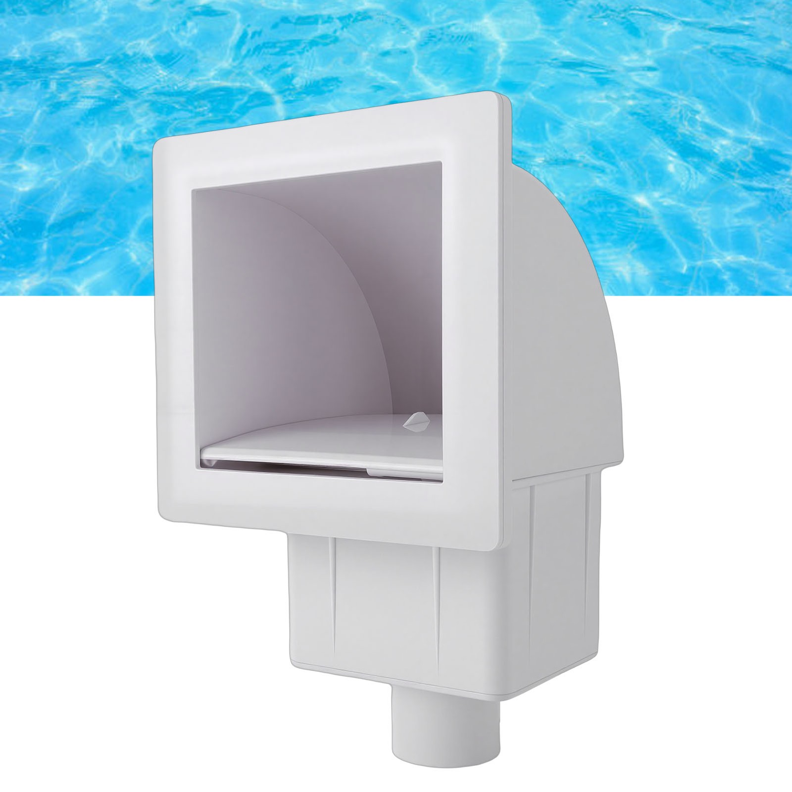 Efficient Thru Wall Skimmer For Easy Pool Cleaning – ABS Material Recommended