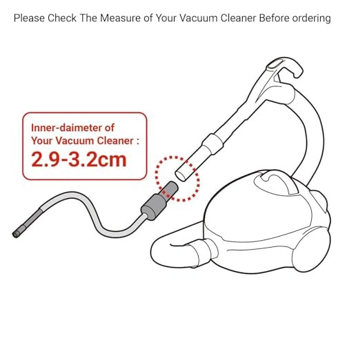 Vacuum Crevice Attachment Kit,Micro Cleaning Tools for Economic Version