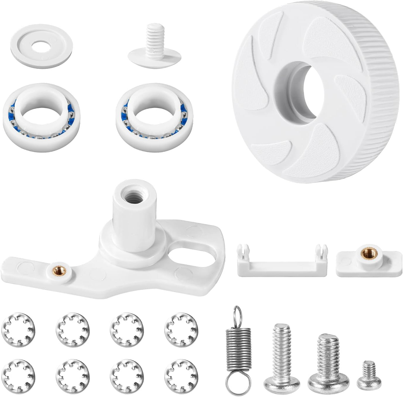 Lyreh Pool Cleaner Idler Wheel Replacement Kit Part for Polaris 280 180, ABS Met