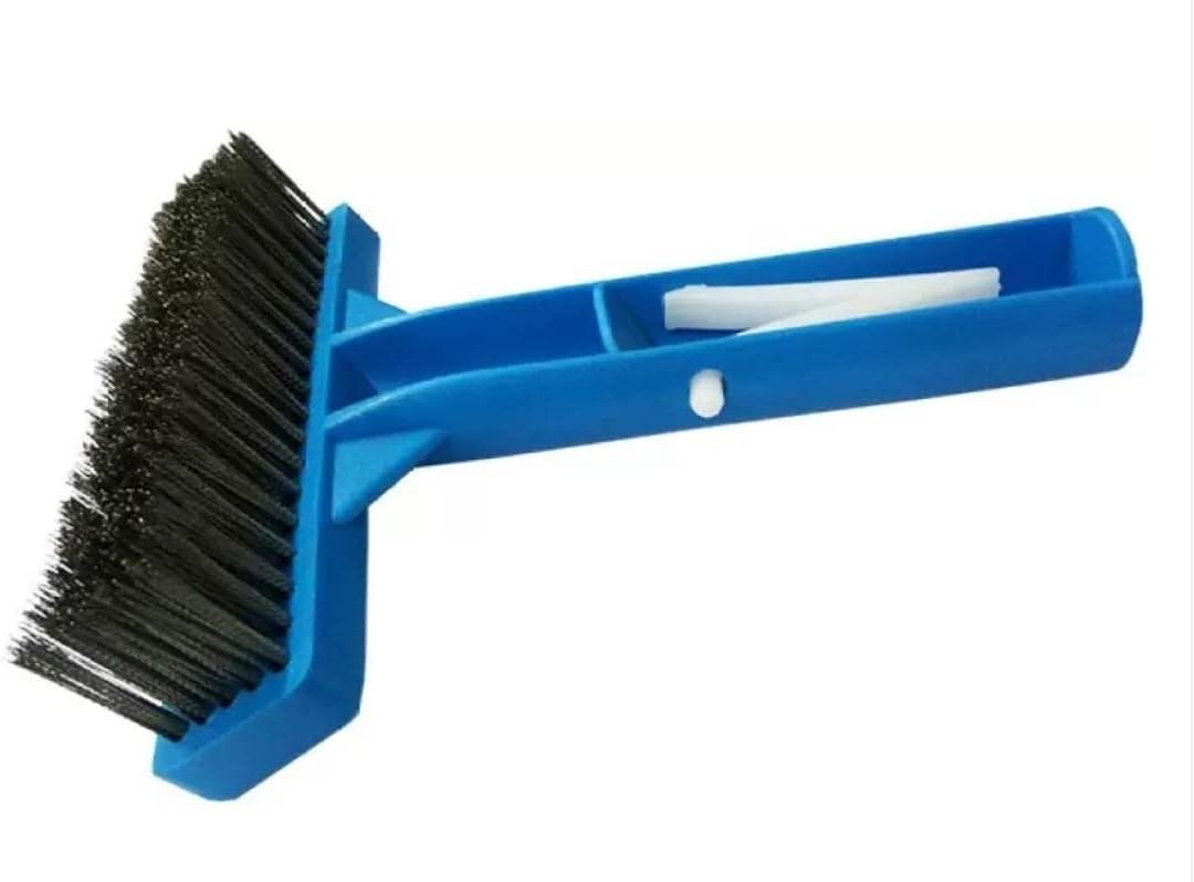 5-Inch Pool Corners Brush – Heavy-Duty Wire Bristles for Concrete Pools