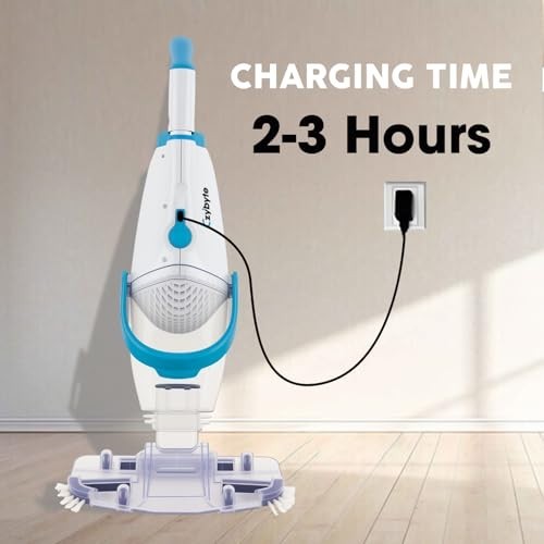 Portable Handheld Pool Vacuum Cleaner – Cordless, 18.5 GPM Suction, IPX8 Waterpr