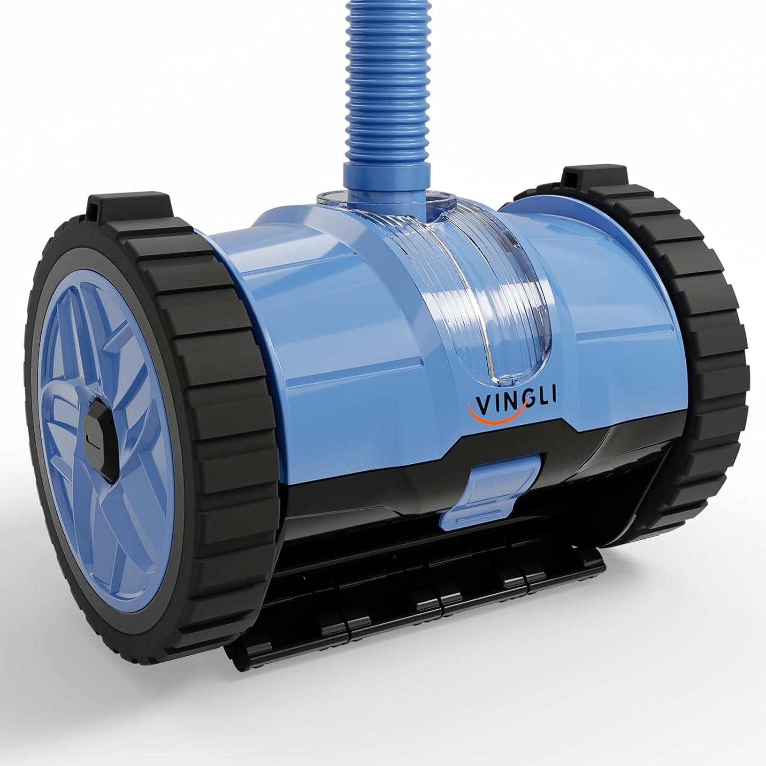 Automatic Pool Vacuum Cleaner Inground & Above-Ground Heavy-Duty 39ft Hose