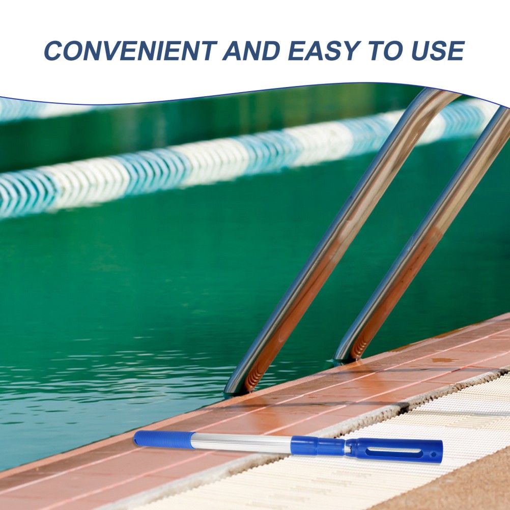 Extendable Telescopic Pool Pole For Fishing Net And Pool Cleaning Tasks