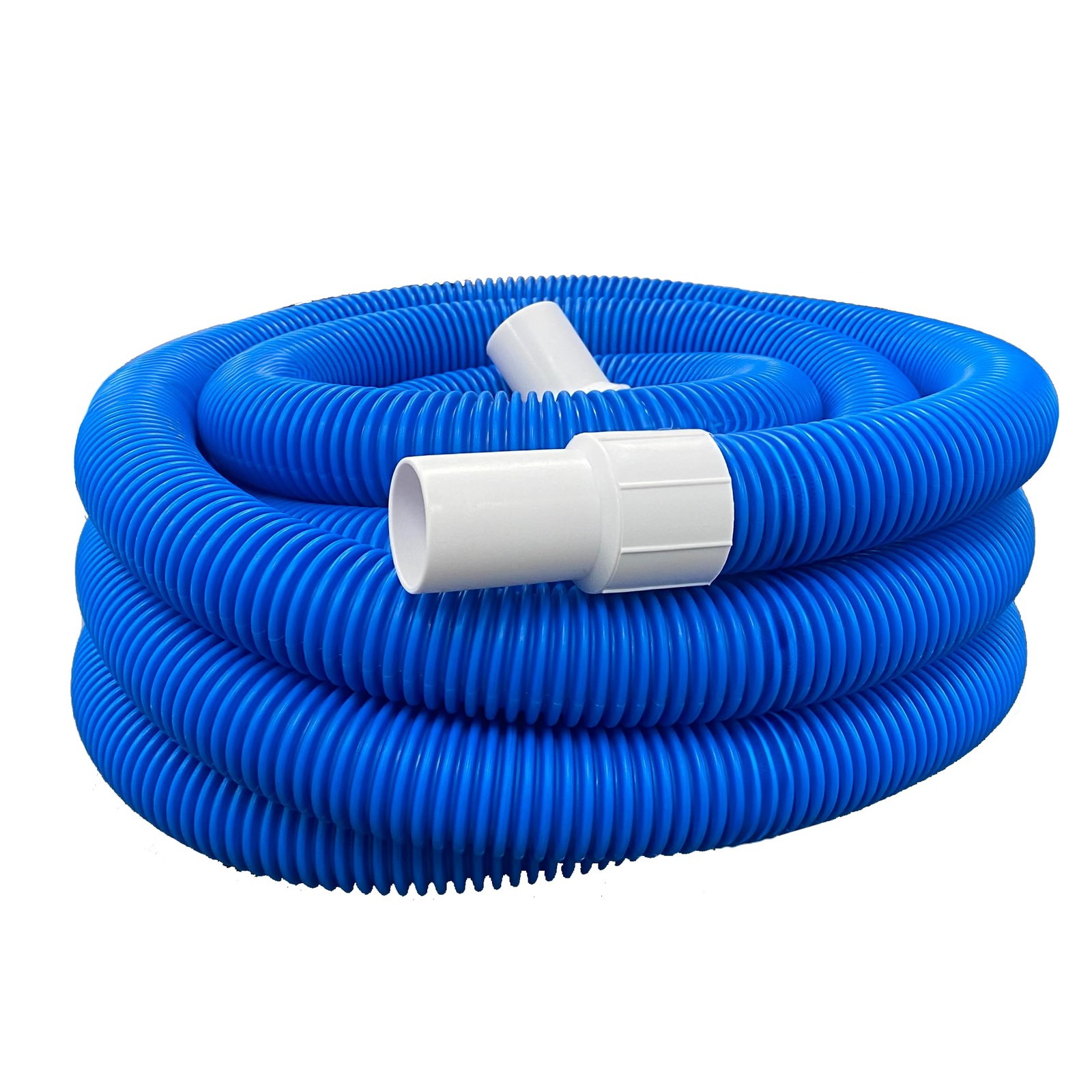 Poolzilla 1.5&Prime;x30&prime; Spiral Wound EVA Pool Vacuum Hose w/ Swivel Cuff