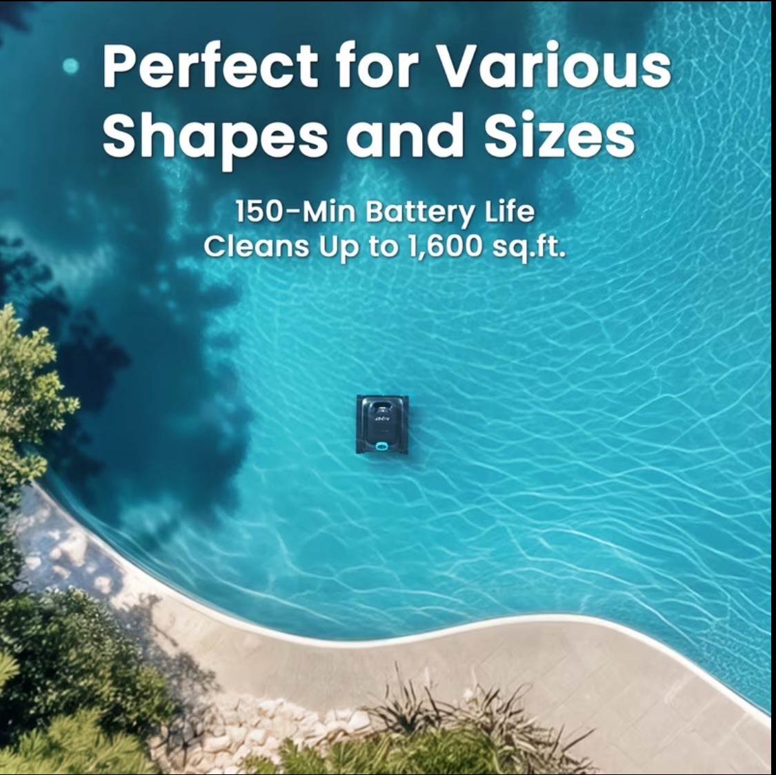 ✅ Aiper Scuba S1 Cordless Robotic Pool Cleaner Pool Vacuum for Inground Pools