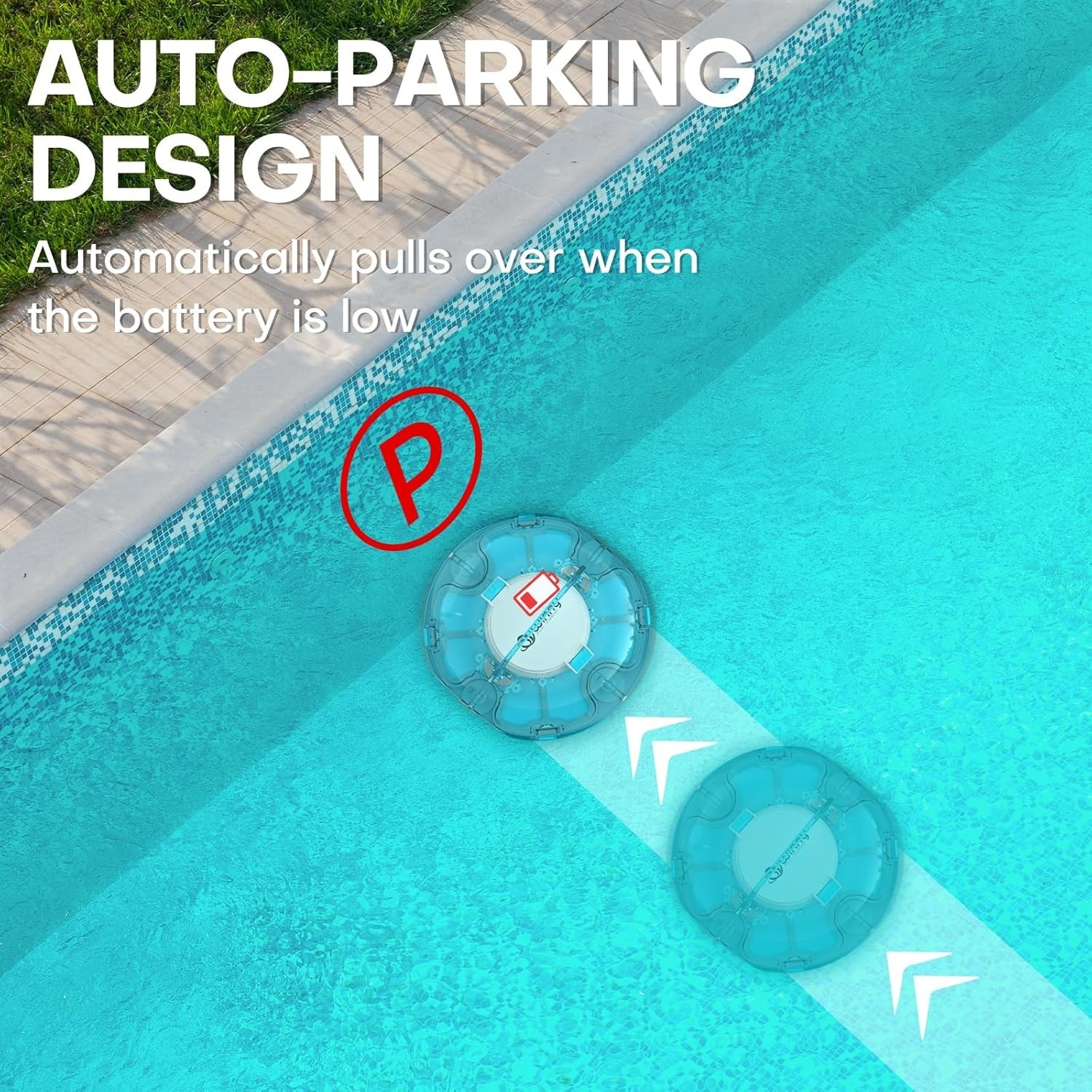 Winny 200nCordless Robotic Pool Cleaner